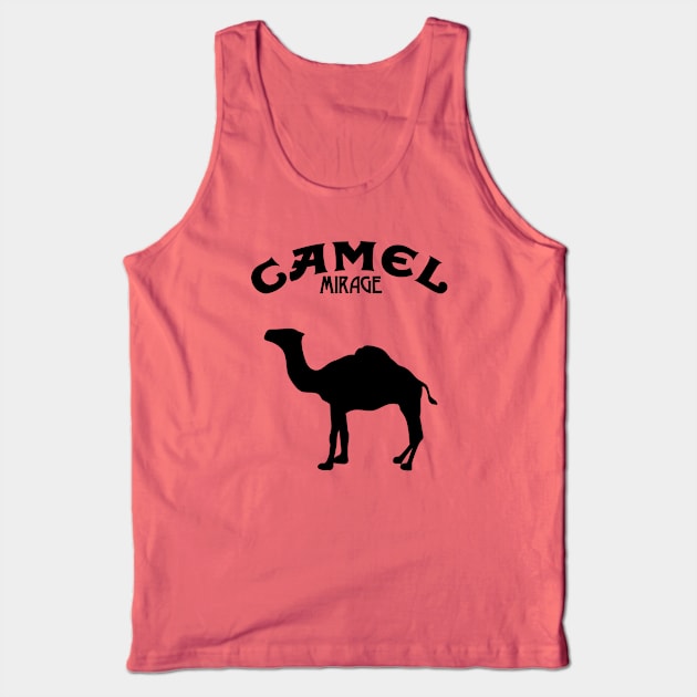 Camel Mirage Band Tank Top by ardyreinandar